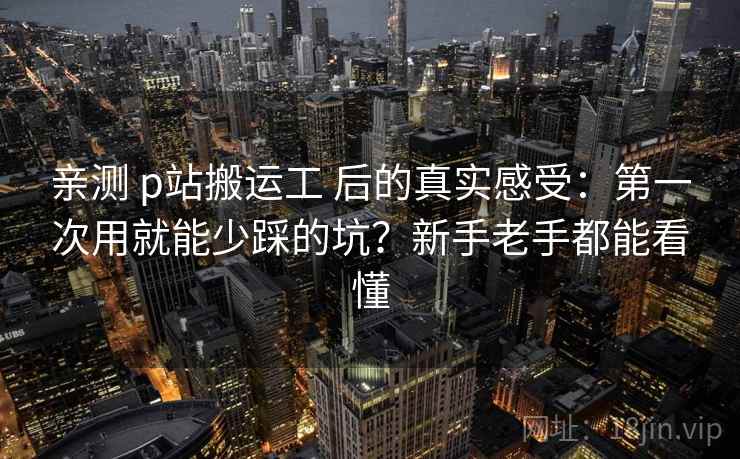亲测 p站搬运工 后的真实感受：第一次用就能少踩的坑？新手老手都能看懂